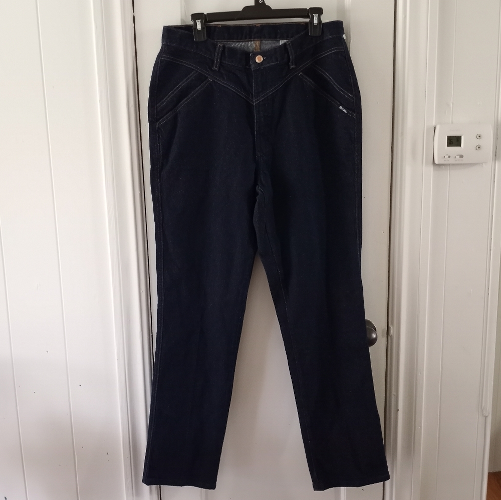 Vintage Bareback Rocky Mountain High Waisted Jeans Women's Size 14W R